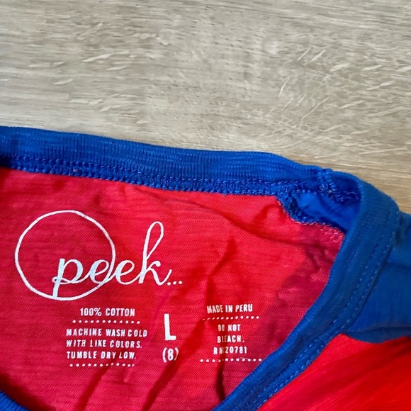 Peek Baseball Tee - Picture 3 of 4